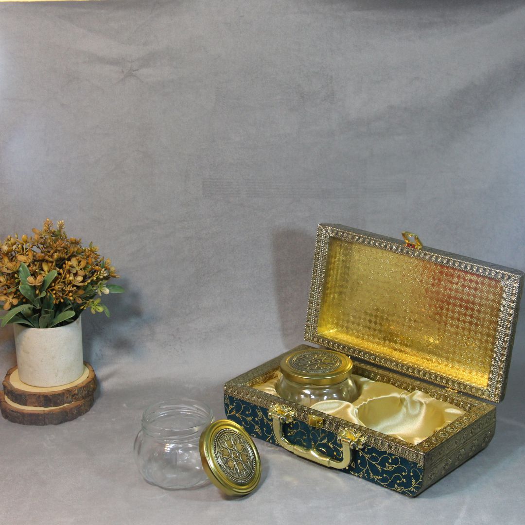 2 Jar DryFruit Box W/handle - 3