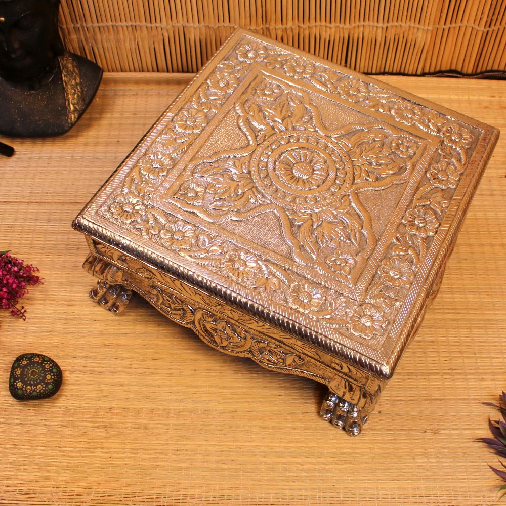 Wooden Silver Bajot Big18x18 - 3