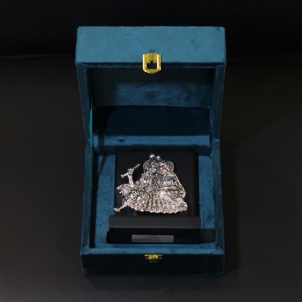 Radha Krishna JI 4'' W/box - 3