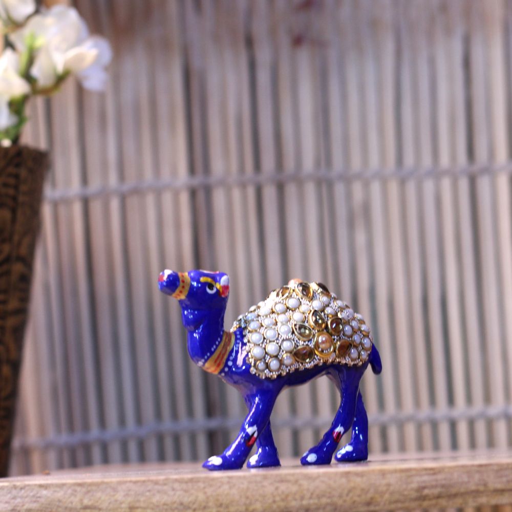 Metal Stone Camel 3 Inch - 5
