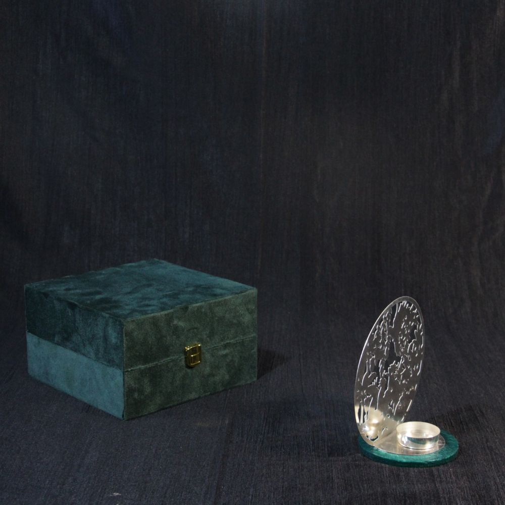 Parrot Tealight Large W/box - 3