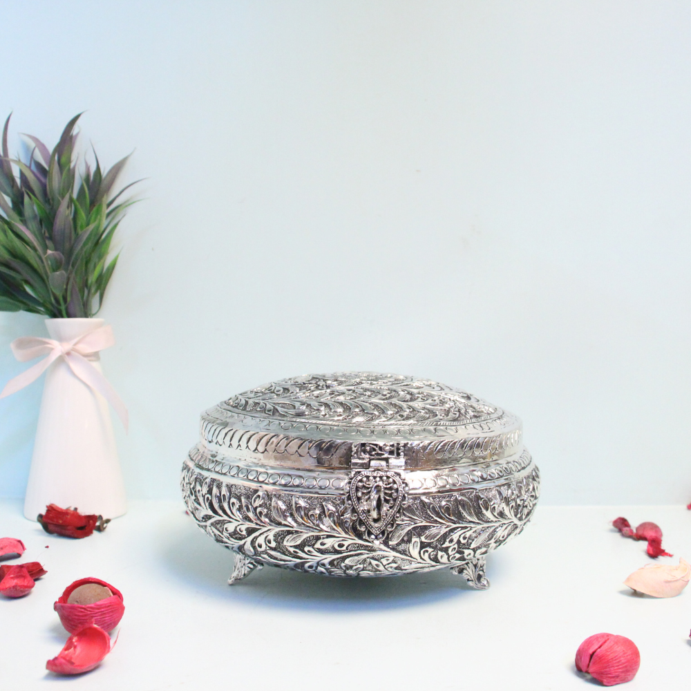 Chitai Round Jewelry Box