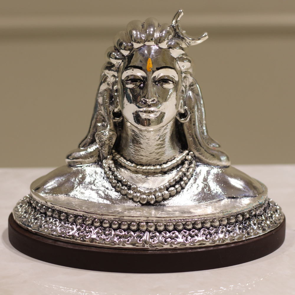 Adinath Shiva Clad Silver W/B - 6