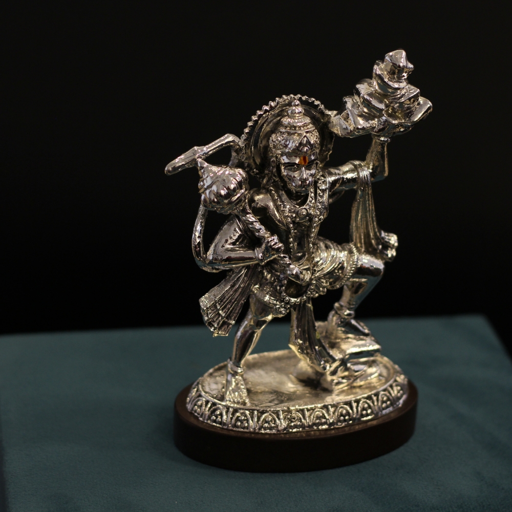 Hanuman Ji Silver W/box - 6