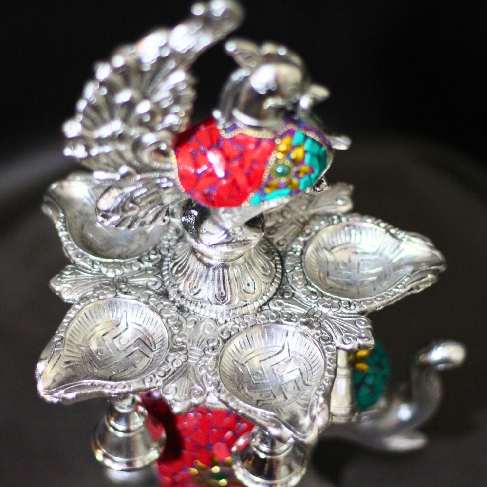 Metal Stone Elephant Samai - 4
