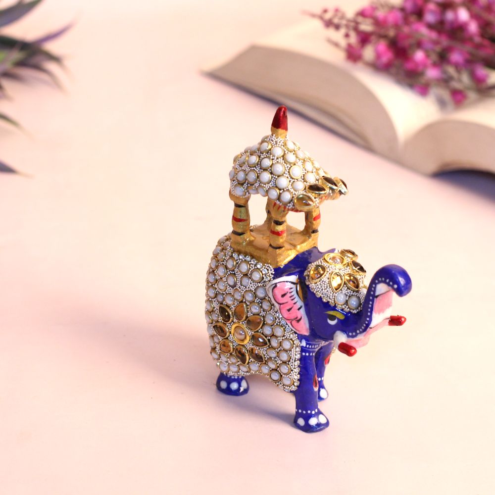 Ambabari Stone Elephant 5'' - 3