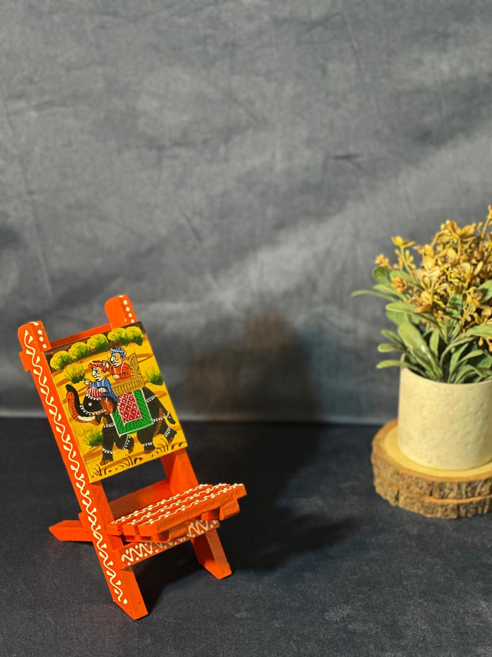 Painted Mobile Chair