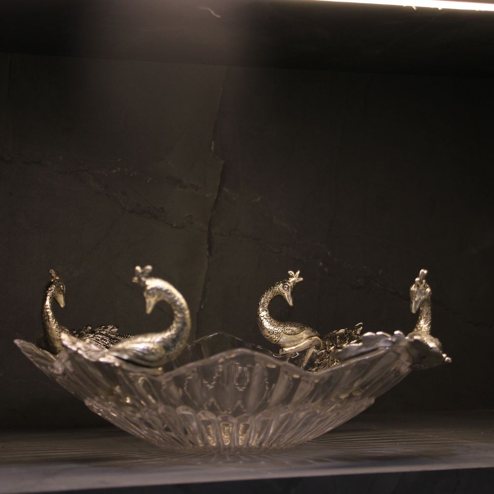 4 Peacock Star Bowl - 8