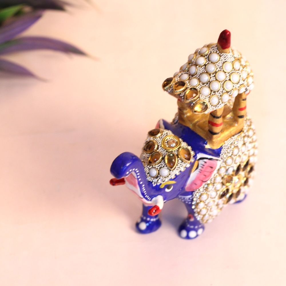 Ambabari Stone Elephant 5'' - 4