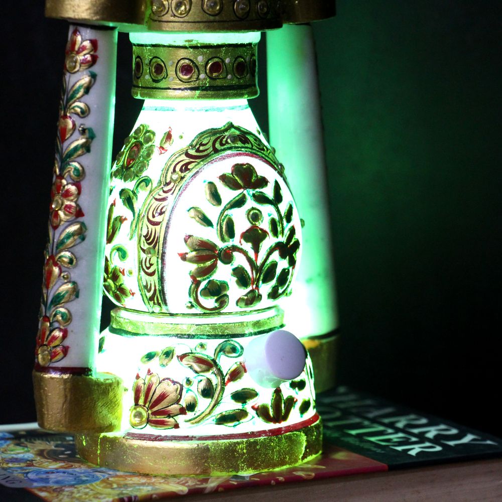 Marble Lantern 8'' - 3