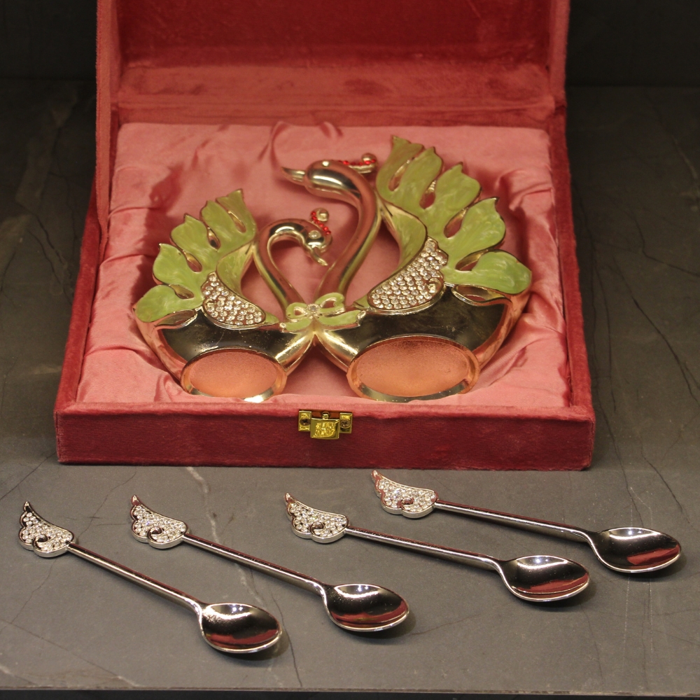 German Silver Duck Spoon W/b - 3