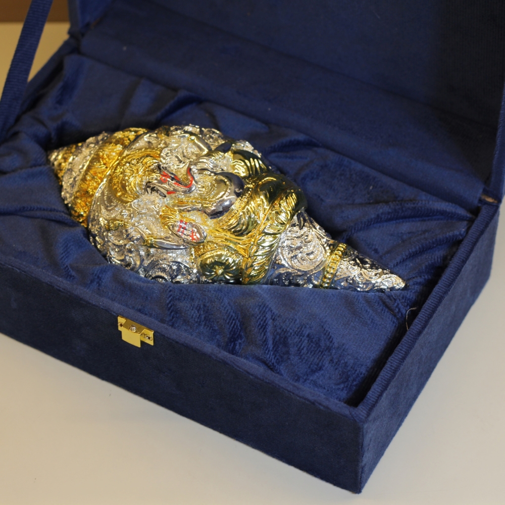 Resin Shankh Big W/b - 4