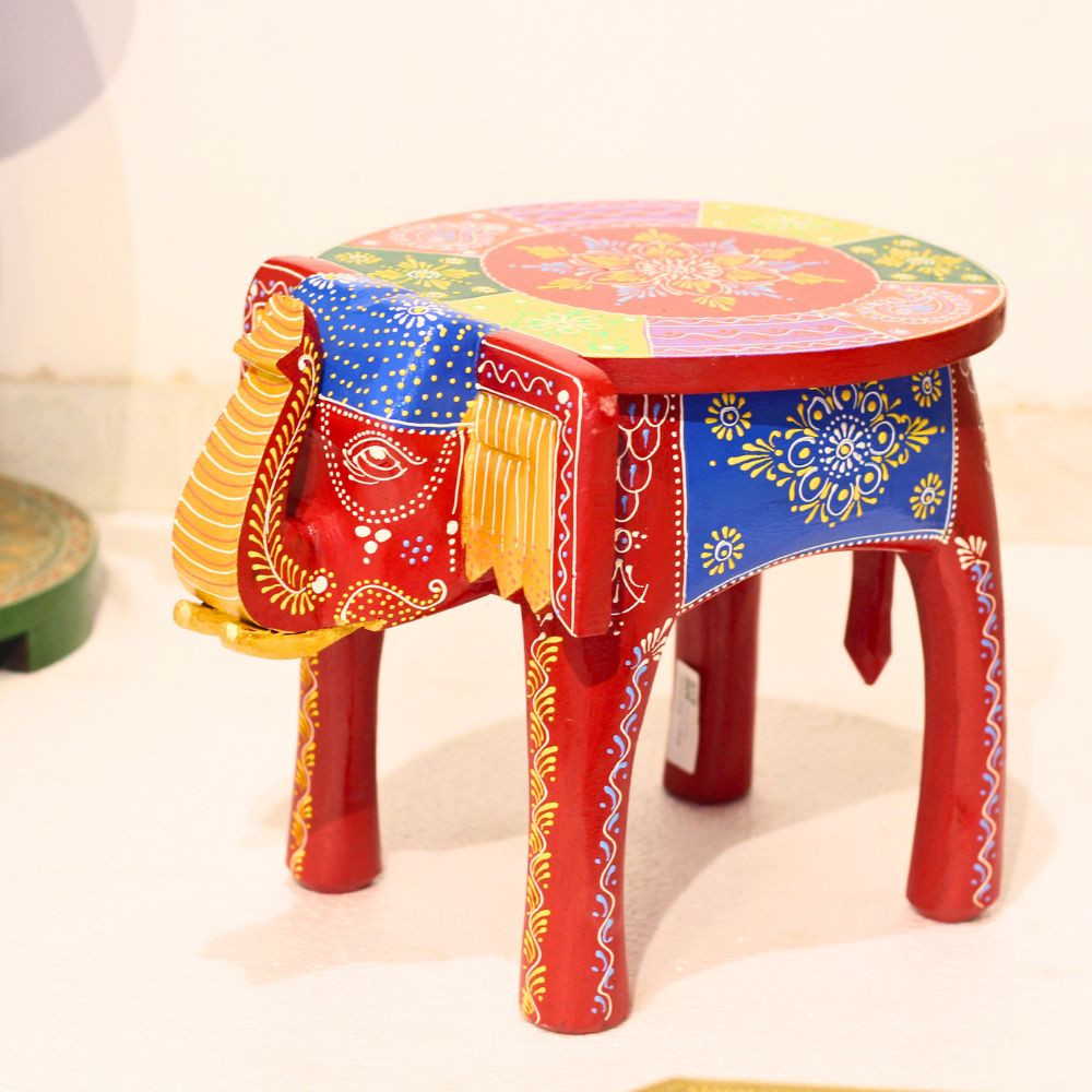Elephant Stool 12'' - 3