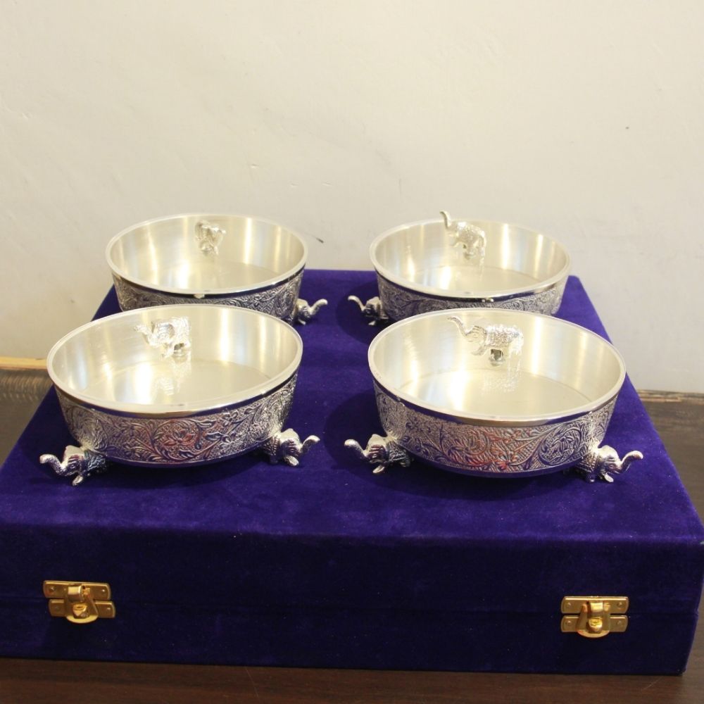 4Pc Big Elephant Bowl