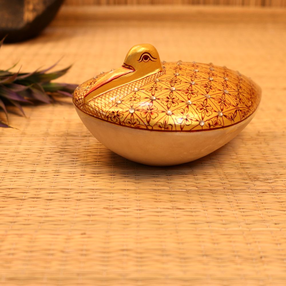 Marble Golden Duck