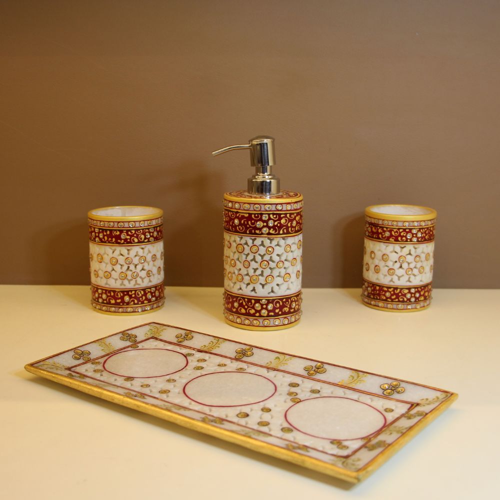 Marble Bathroom Set