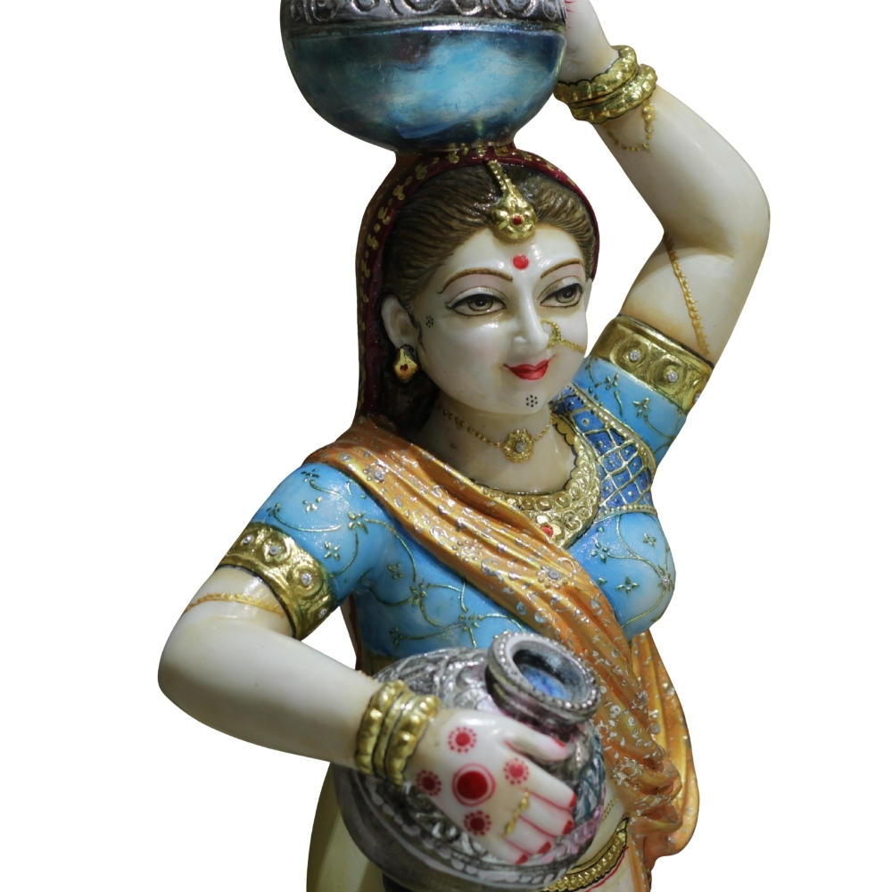 Marble Bani Thani Statue Fountain - 5