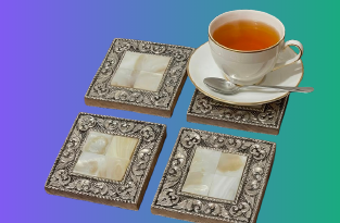 Mop Tea Coster 4 pc