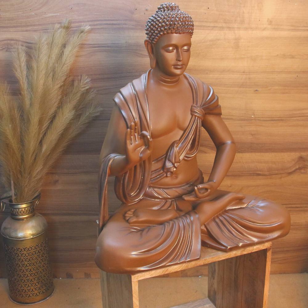 1242C Big Aashirwad Buddha Statue 1242C