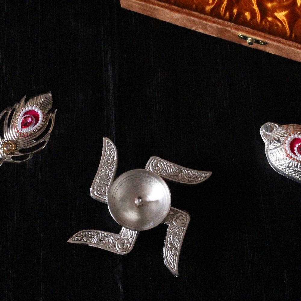 Swastik Tilak Chopda Mina W/box - 5