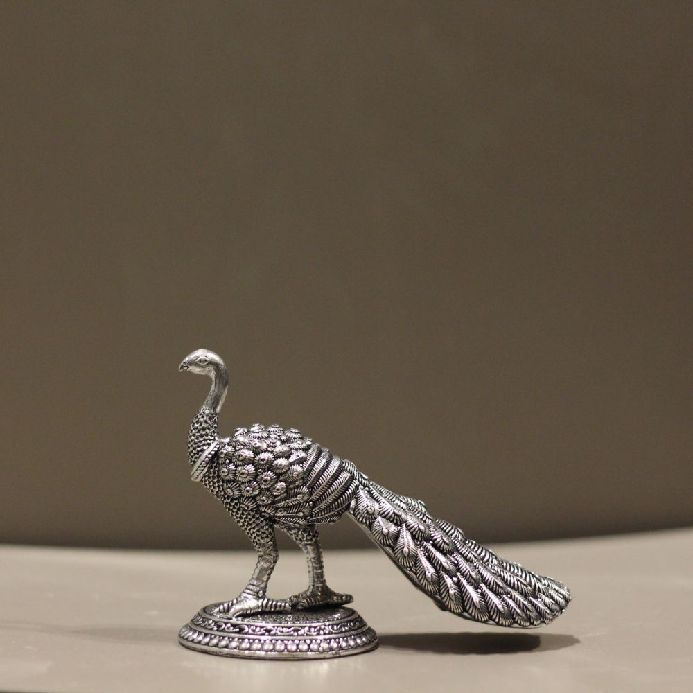 Brass Peacock Med