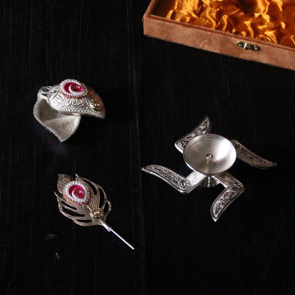 Swastik Tilak Chopda Mina W/box - 4
