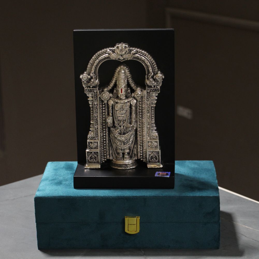 Tirupati Balaji 7''Clad Silver W/b - 6