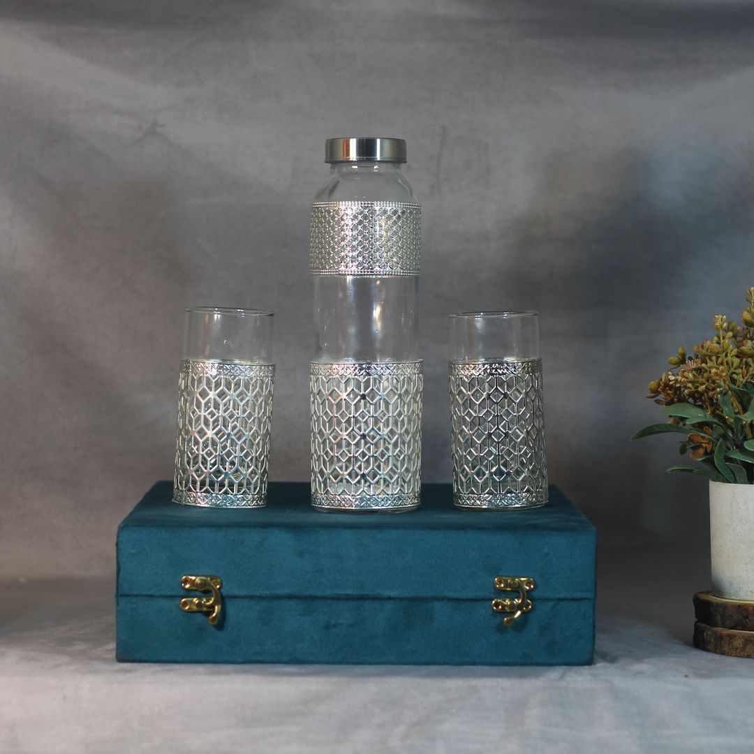 Bottle 4 Glass Set W/box - 4