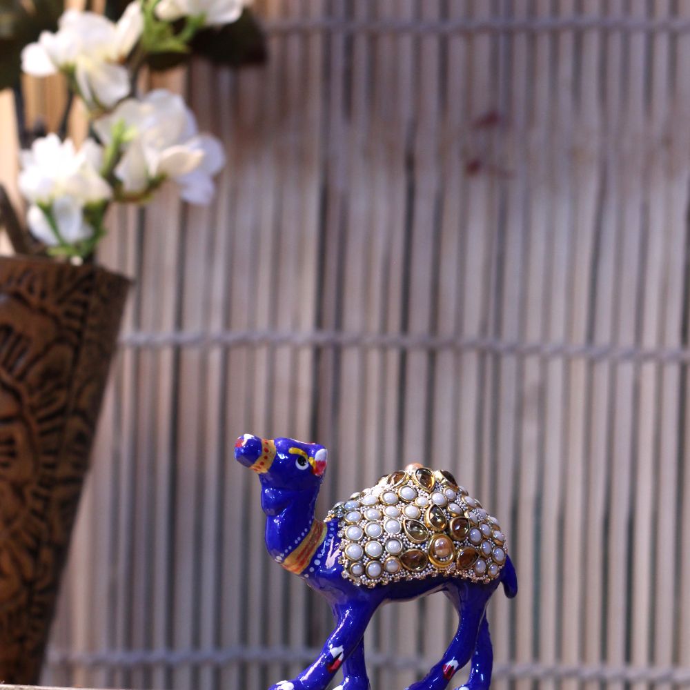 Metal Stone Camel 3 Inch - 3