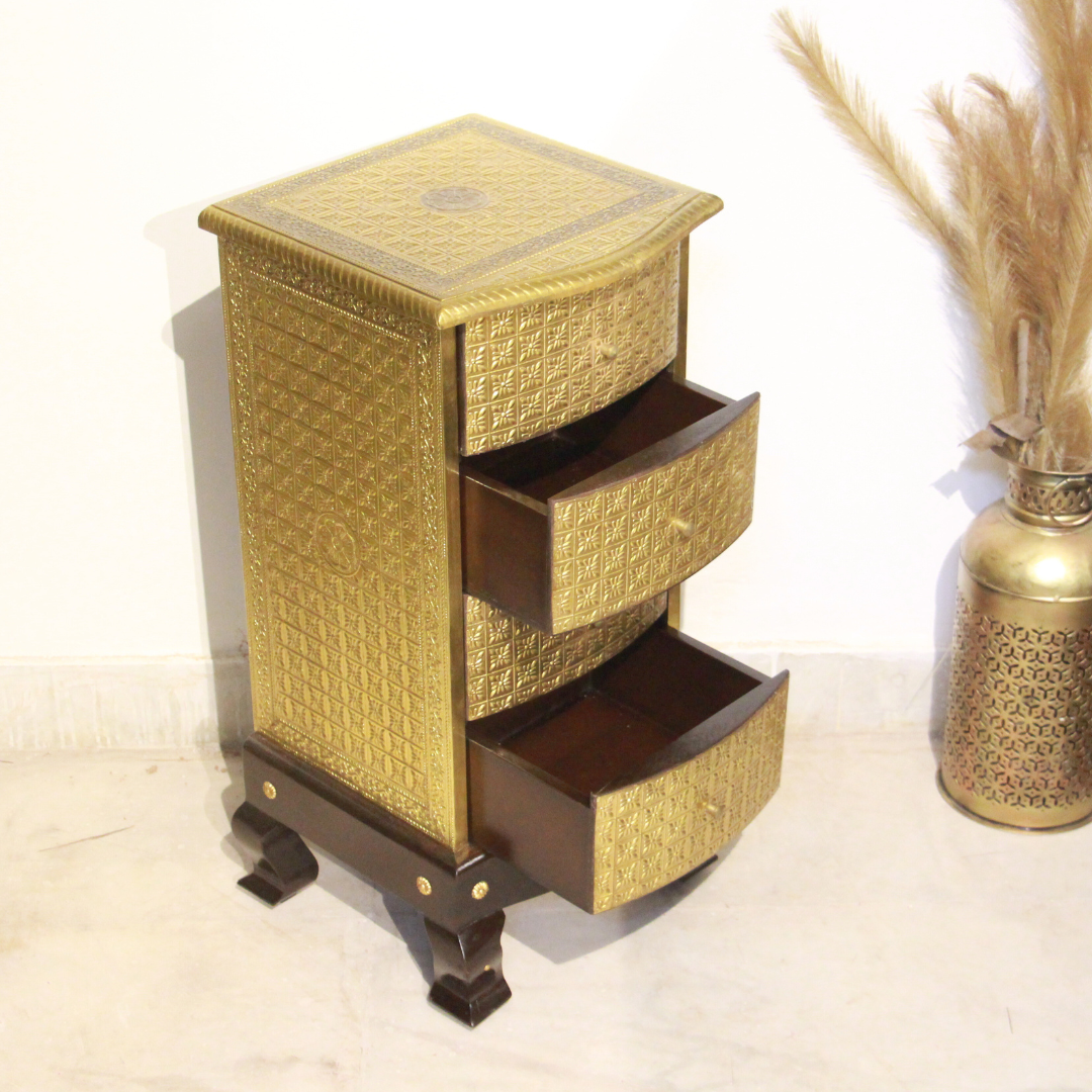 Brass Opm Bajot Almirah 24'' - 4