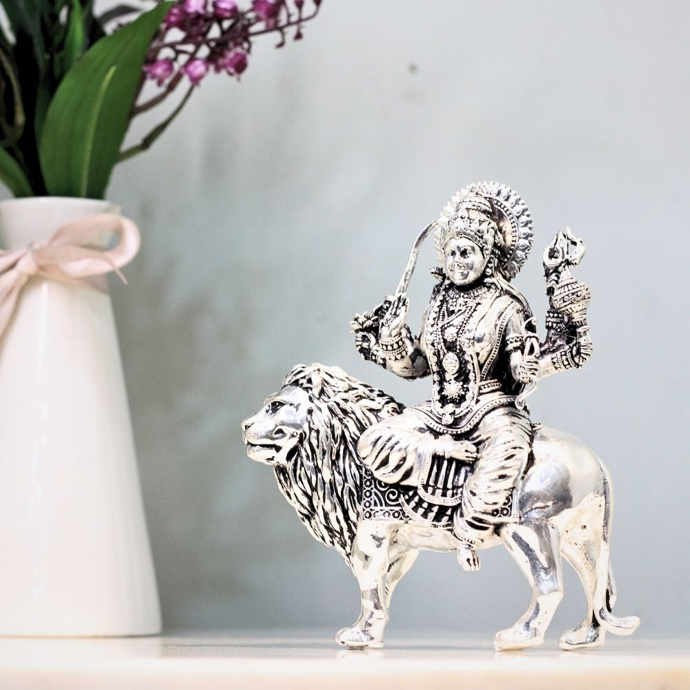 Brass Durga Maa - 4