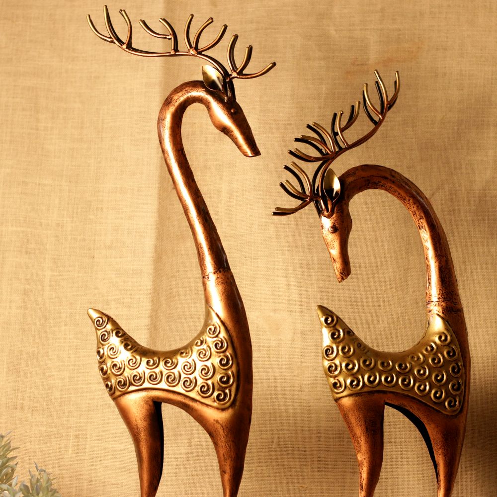 IRON REINDEER SET OF 2 37JK - 5