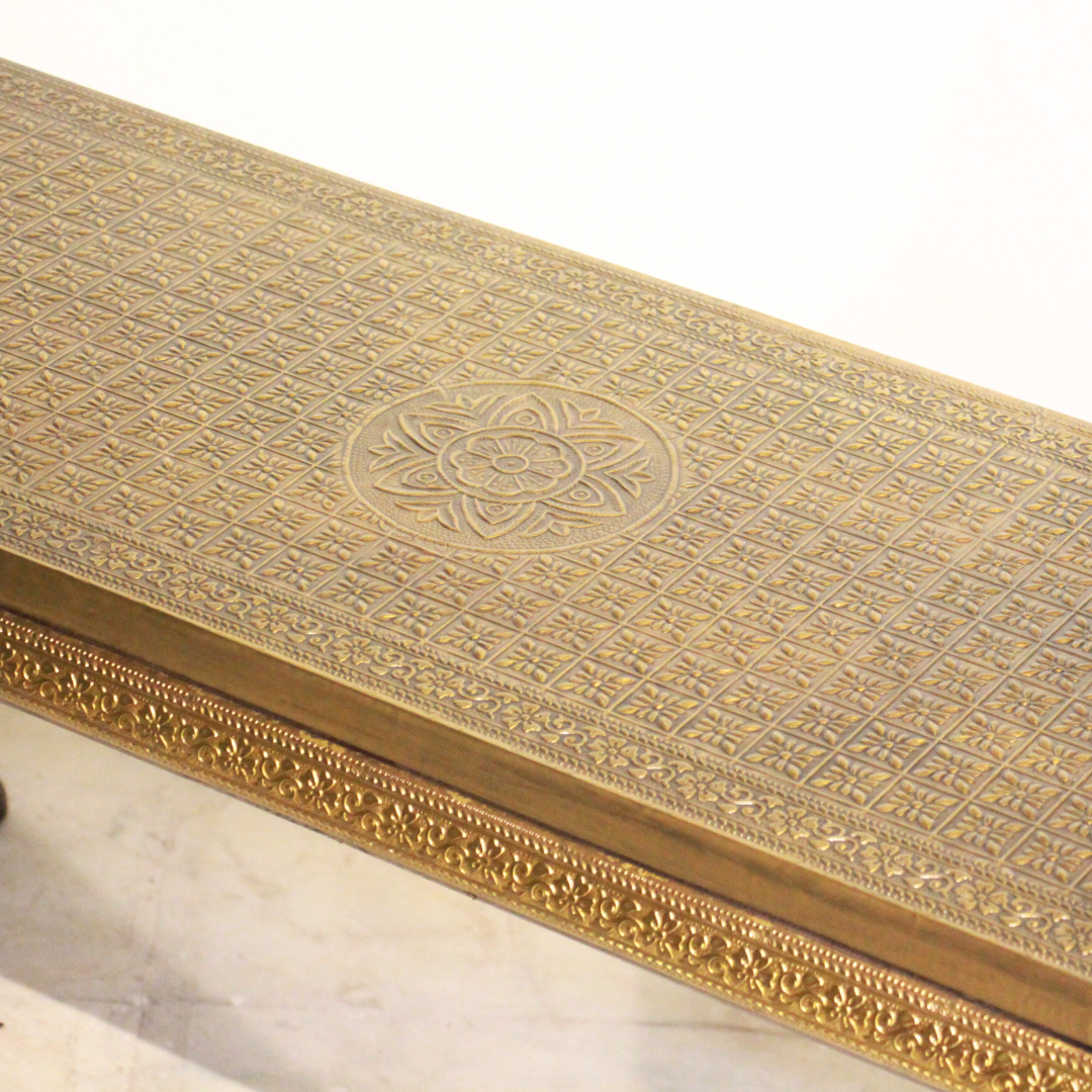 Brass Camel Bench Big - 4