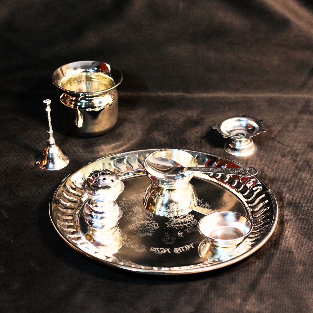 Pooja Thali Set D-lock - 6