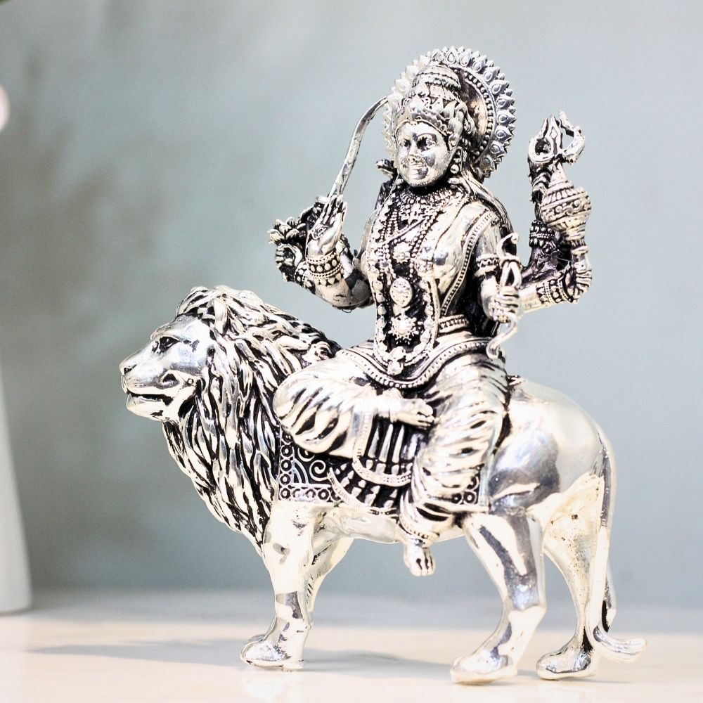 Brass Durga Maa - 5