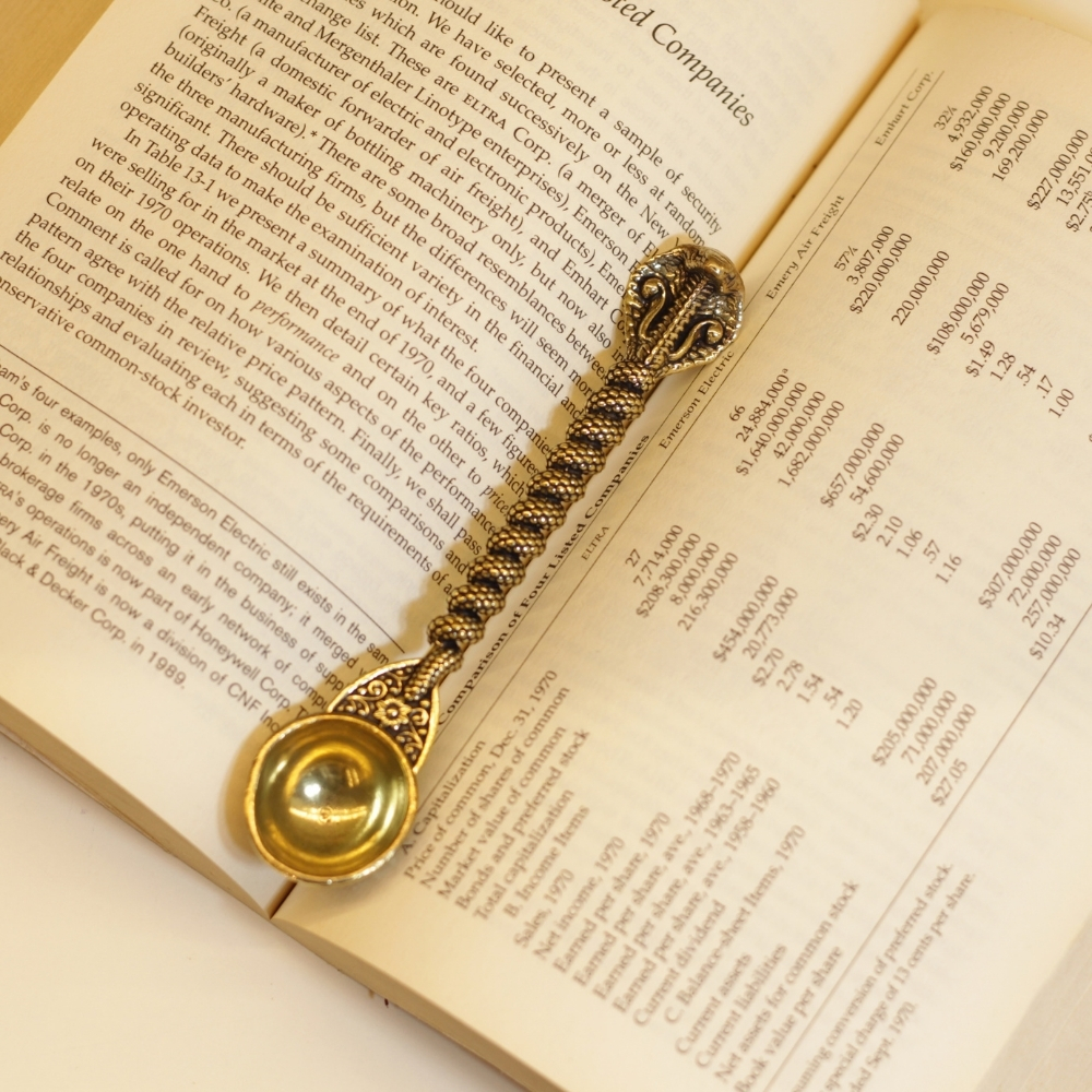 Brass Spoon Antique - 4