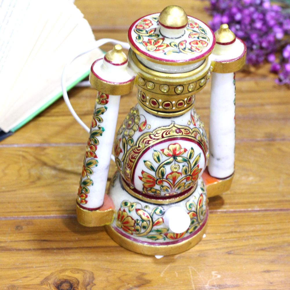 Marble Lantern 8'' - 4
