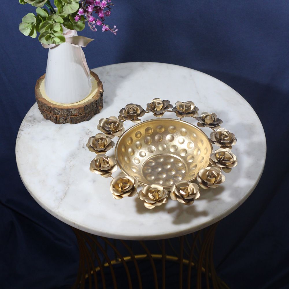Iron Rose Urli Small