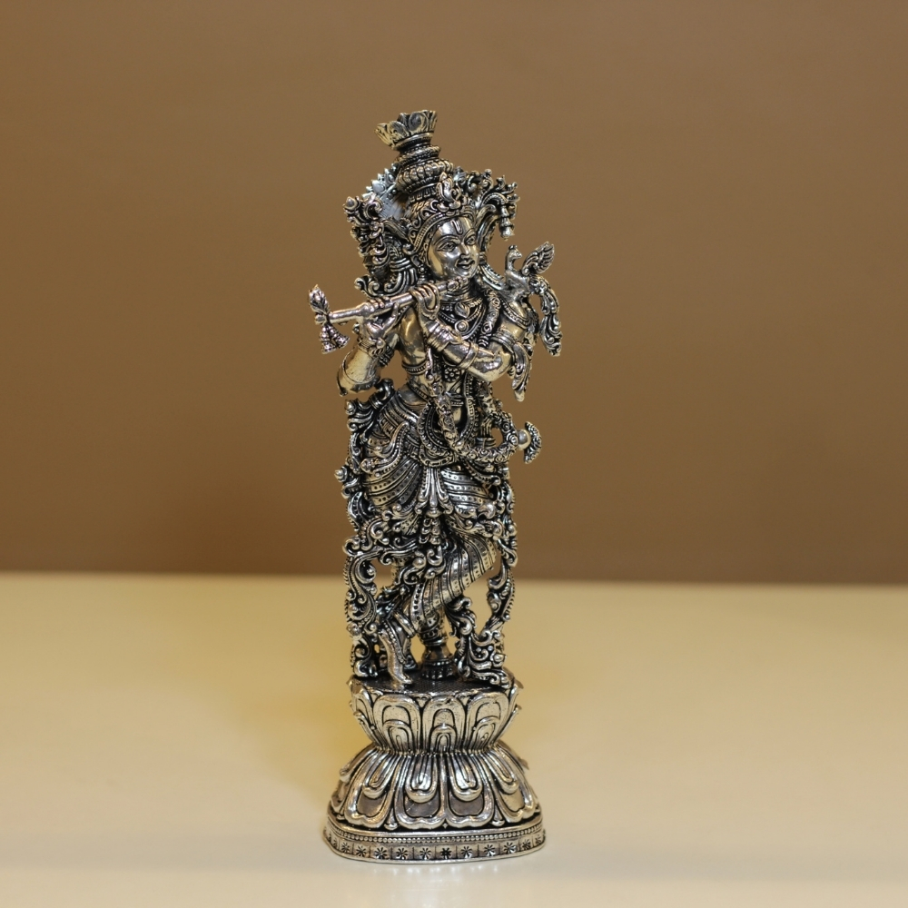 Brass Standing Krishna