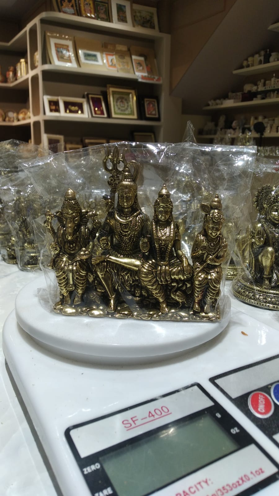 Brass Shiv Parivar Antique