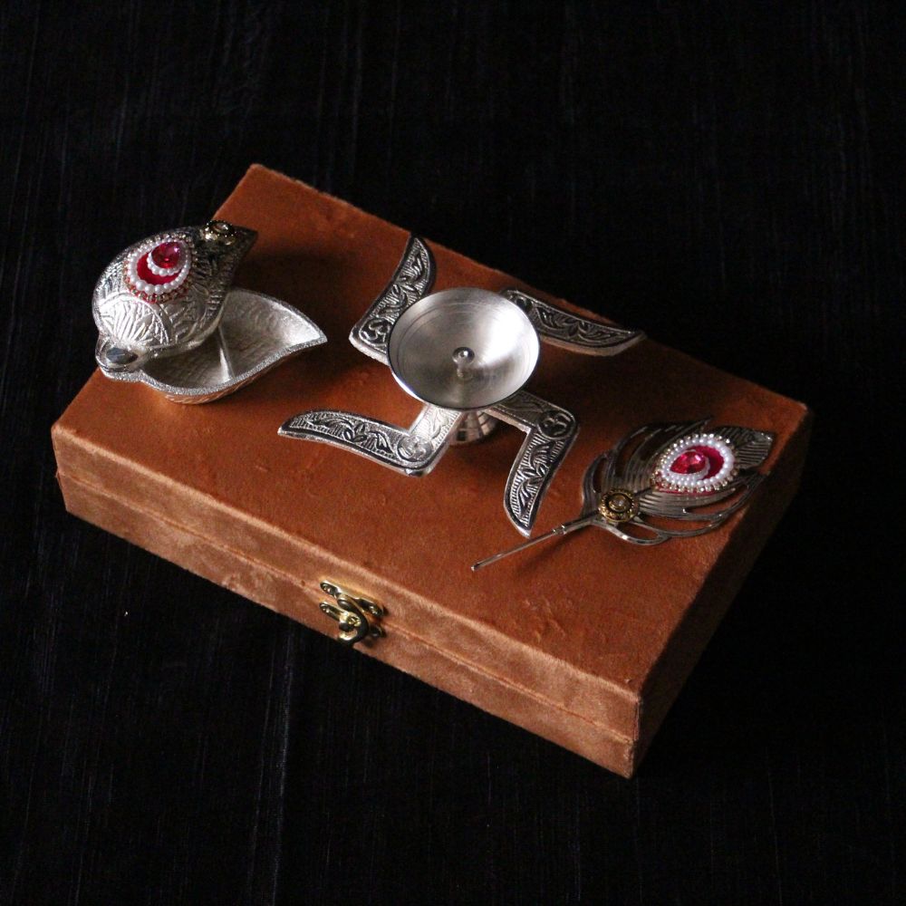 Swastik Tilak Chopda Mina W/box - 6