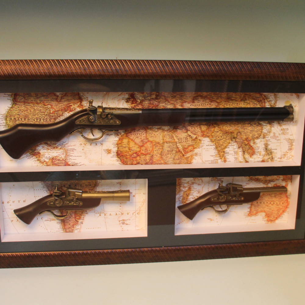 Gun With Frame - 5