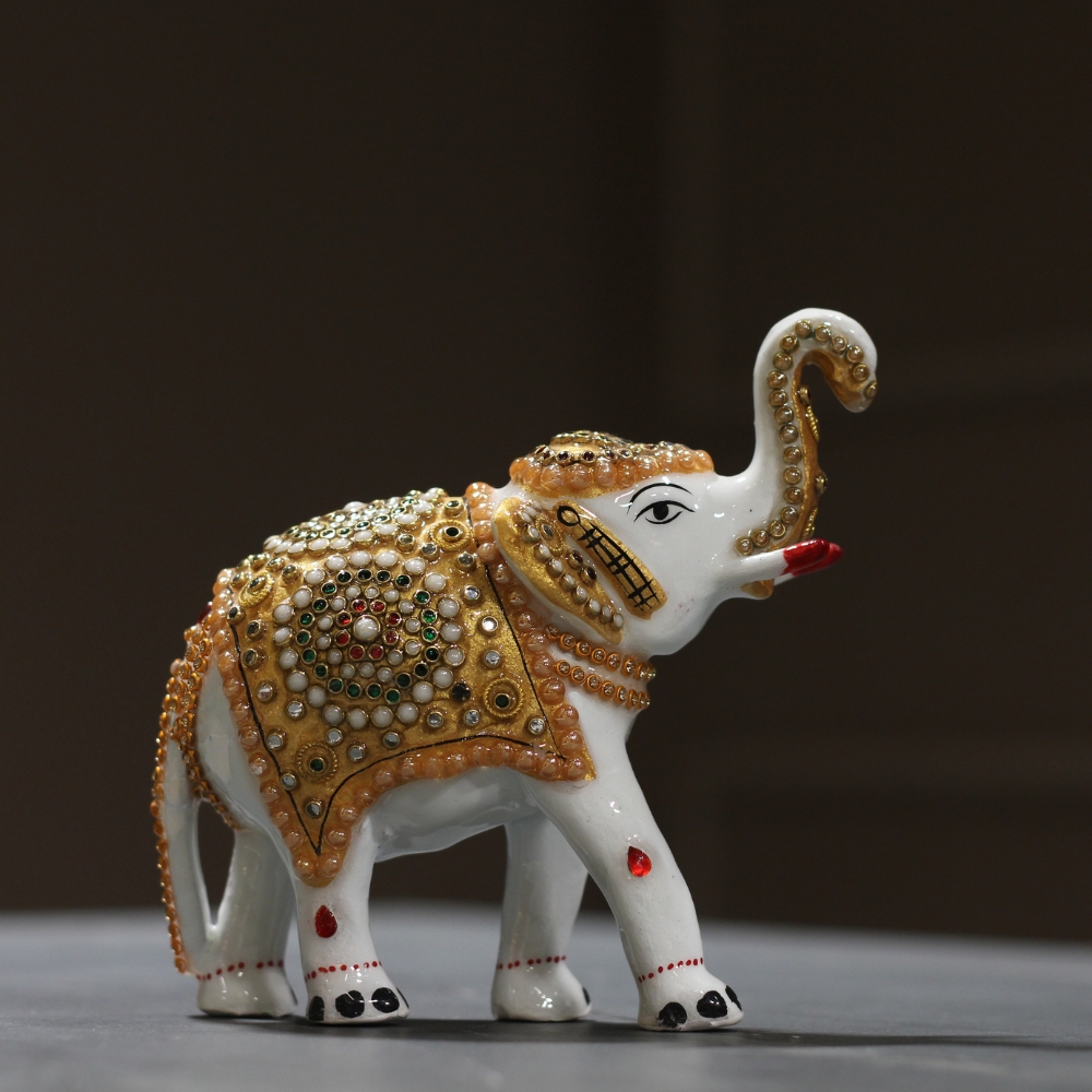 Elephant Jewellery Gold 5'' - 5