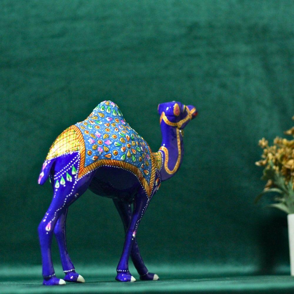 Metal Minakari Camel 8'' - 5