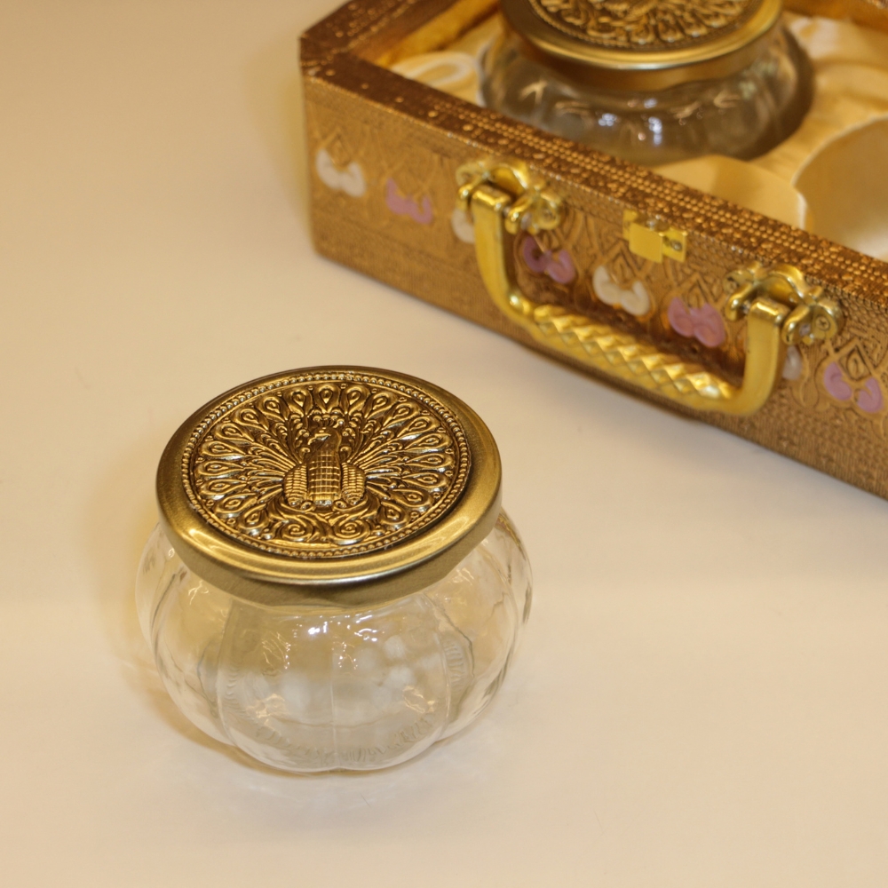 2 Jar D/f Box Hexa Golden Mina - 3