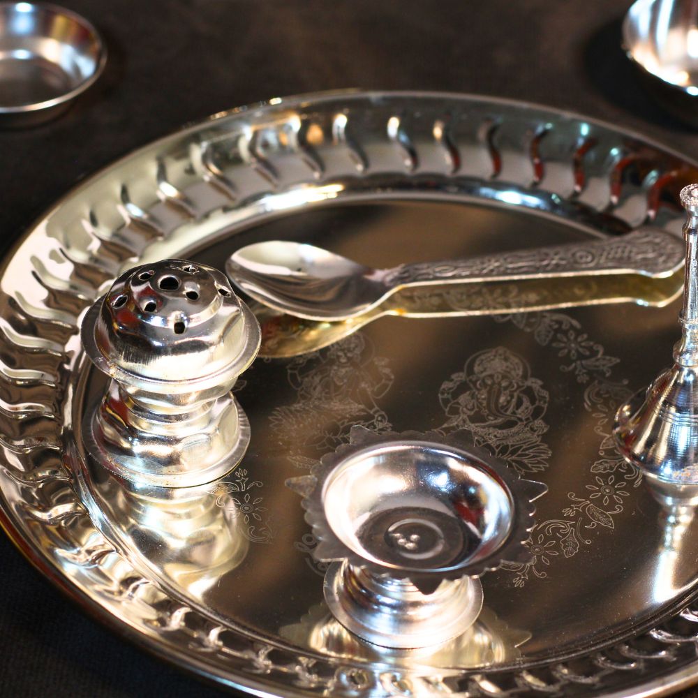 Pooja Thali Set D-lock - 4