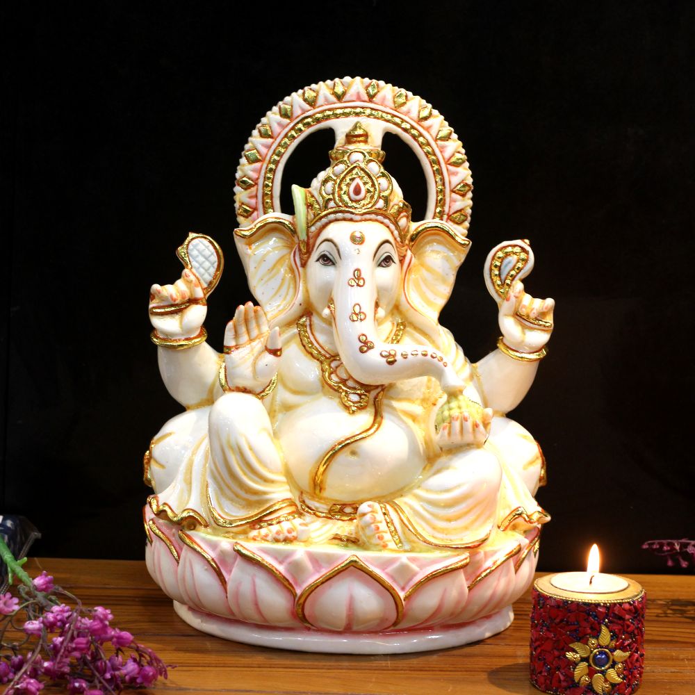 Flower Ganesha