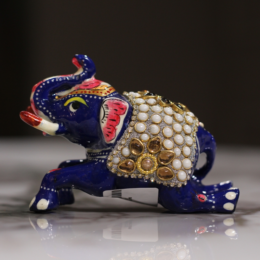 Sitting Elephant Stone 5''