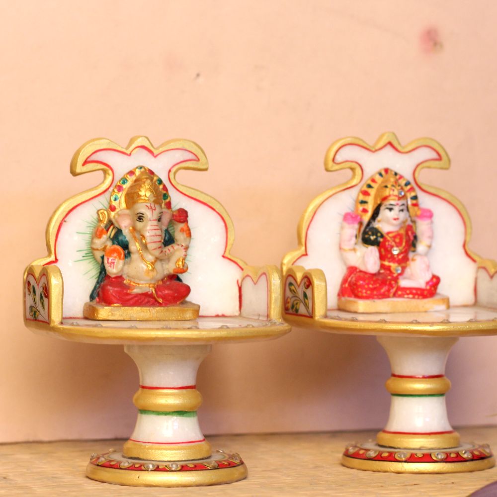 Marble Laxmi Ganesh - 4