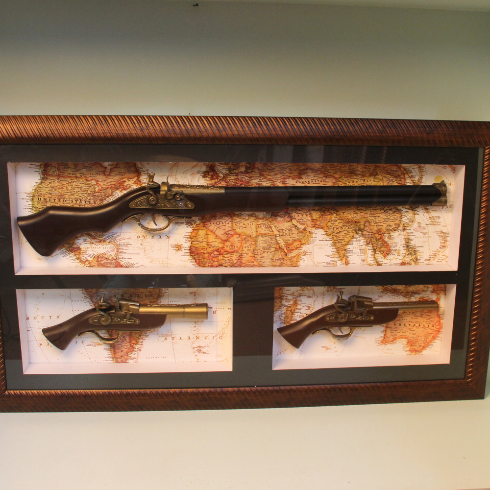 Gun With Frame